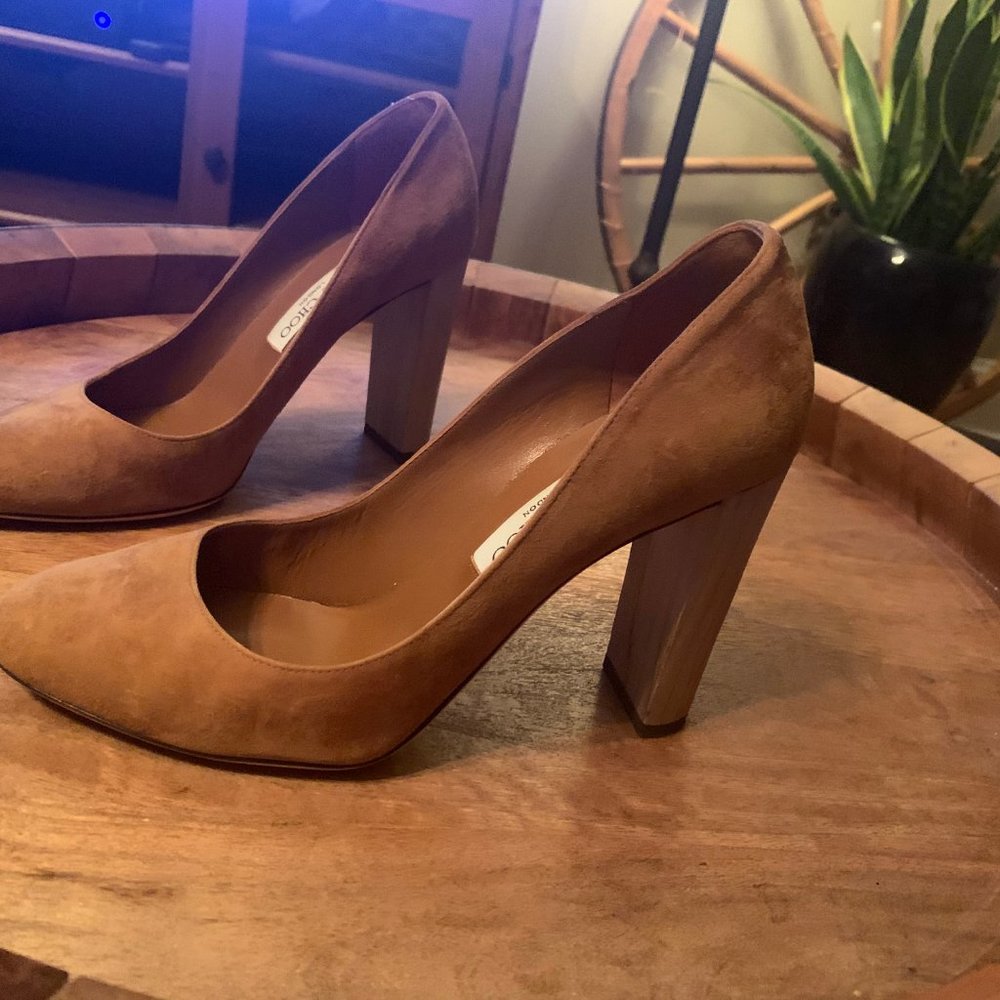 Suede Jimmy Choo Shoes - Picture 3 of 3